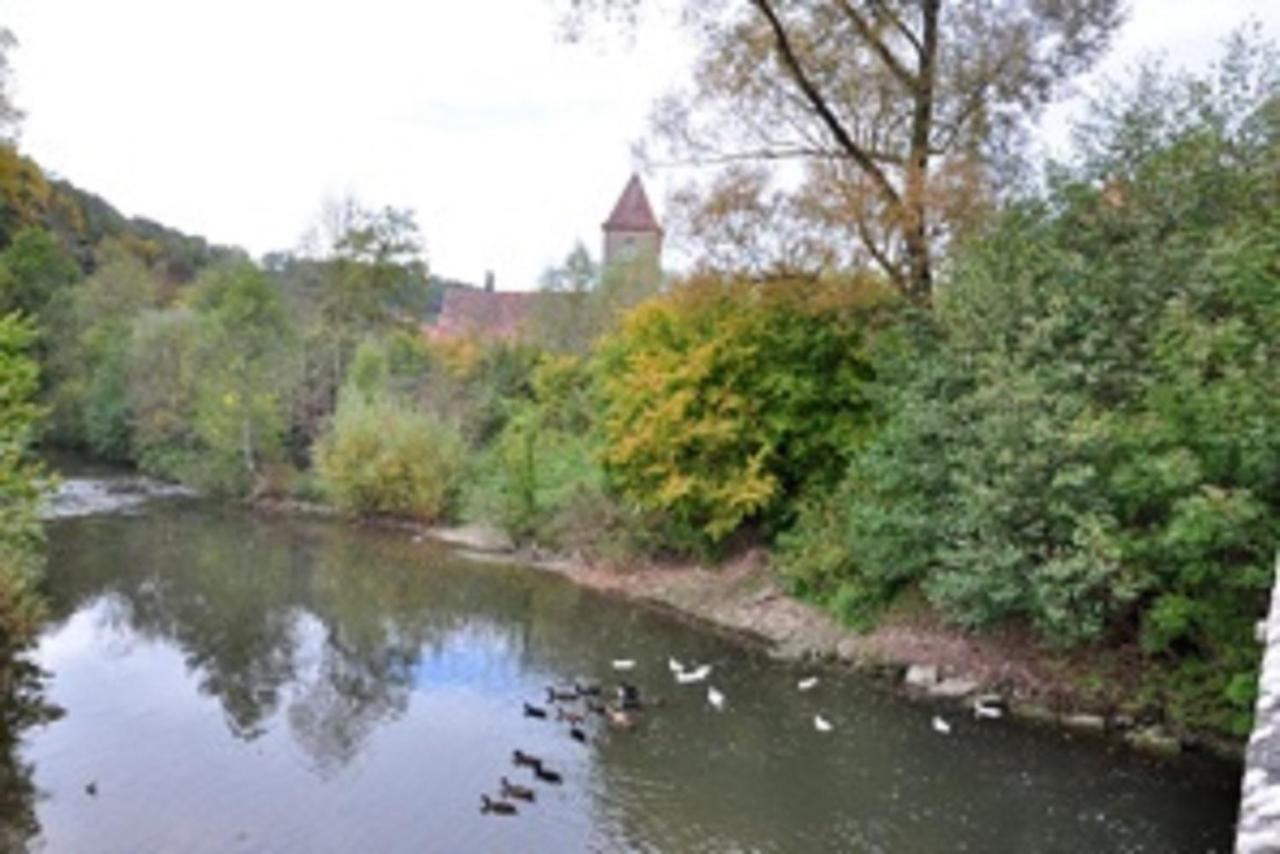 Gasthaus Tauberstube Rothenburg ob der Tauber Esterno foto