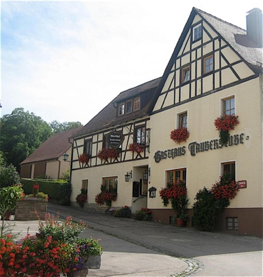 Gasthaus Tauberstube Rothenburg ob der Tauber Esterno foto